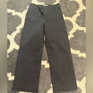 EUC Madewell the perfect vintage wide leg jean, with stretch!! Worn once
